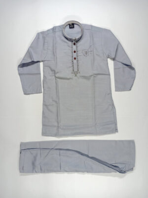 kurta shalwar shine light purple (4)