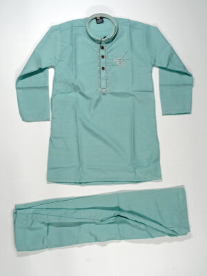 kurta shalwar shine turquoise (4)