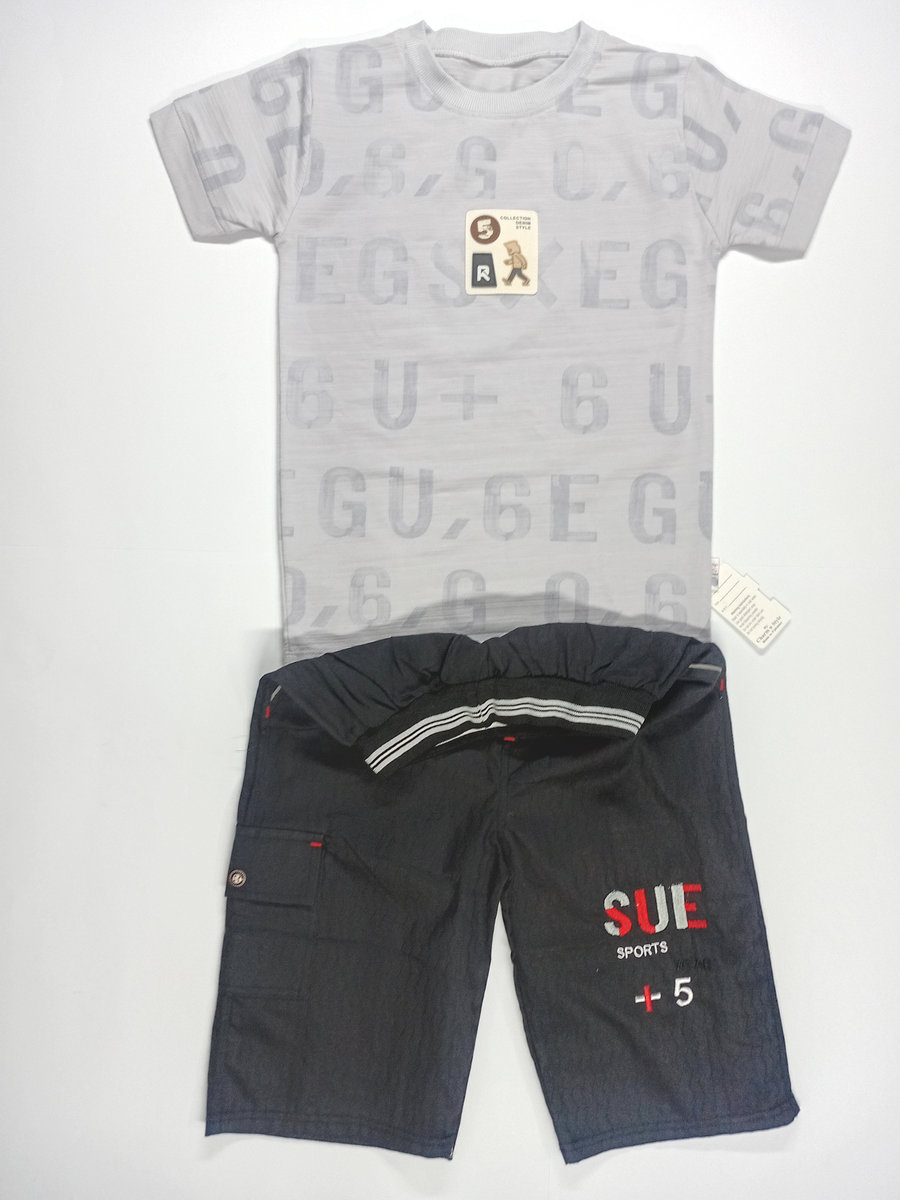 shirt polo cotton with sports shorts light blue (1) shirt polo cotton with sports shorts light blue (1)